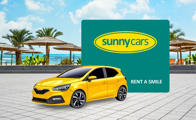 Sunny Cars Mietwagen-Angebot