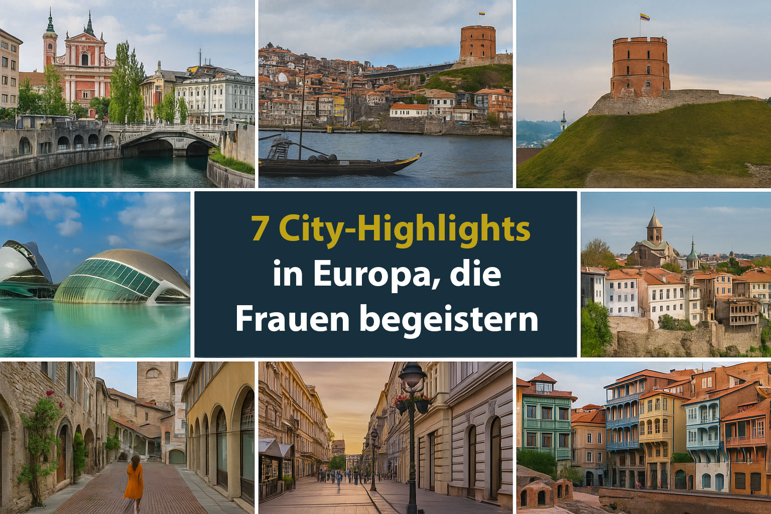  7 City-Highlights in Europa, die Frauen begeistern