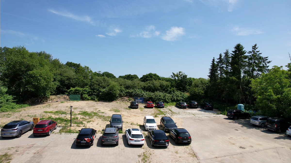 Außenparkplatz MeinFlughafenShuttle