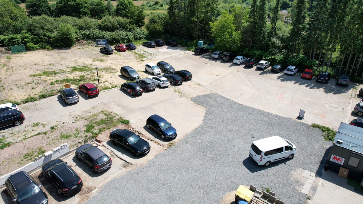 Außenparkplatz MeinFlughafenShuttle