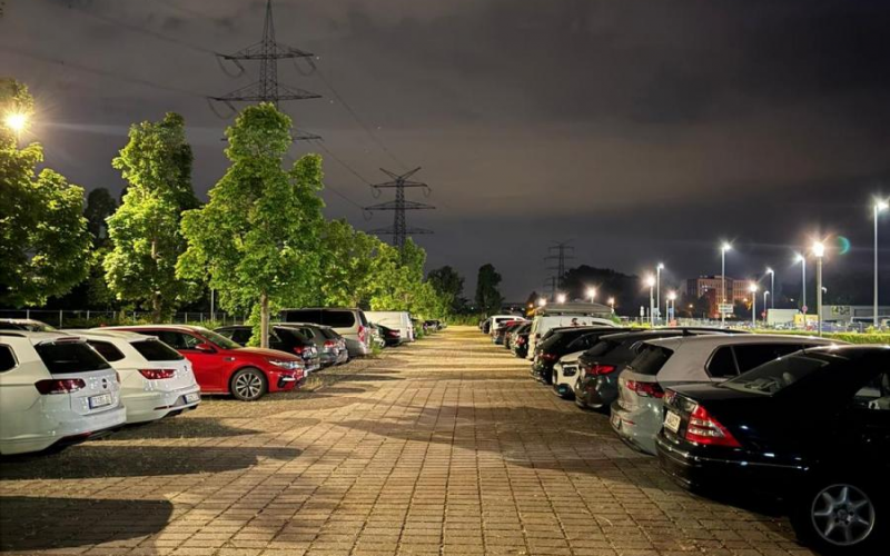 Außenparkplatz Flyparkservice