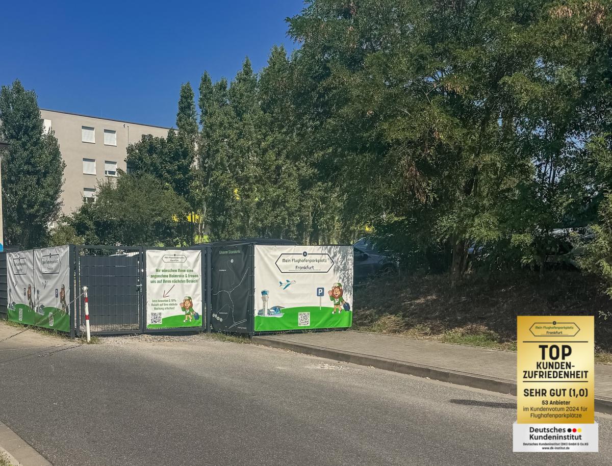 Außenparkplatz Mein-Flughafenparkplatz P1