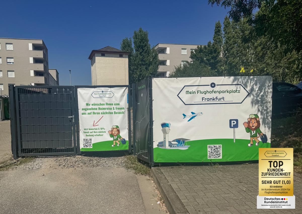 Außenparkplatz Mein-Flughafenparkplatz P1