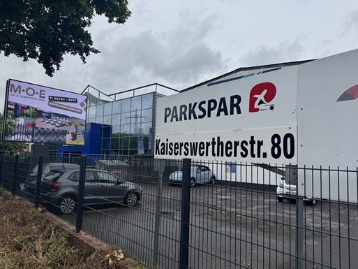 Hallenparkplatz Parkspar Halle Schlüsselmitnahme