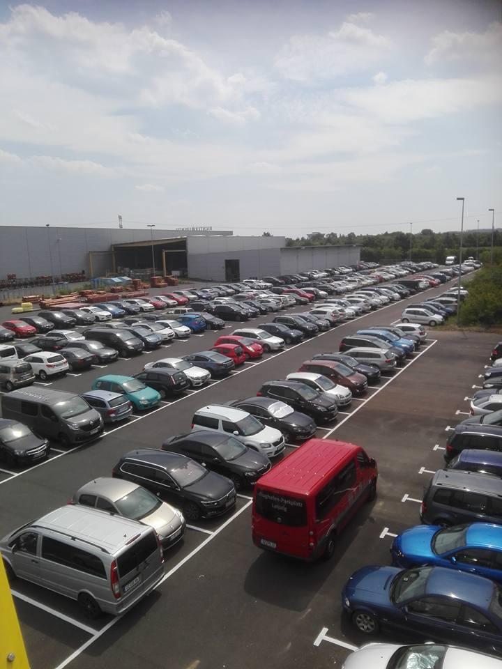 Flughafenparkplatz Leipzig