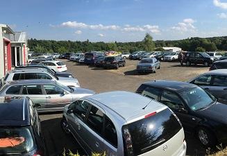 Parken unter freiem Himmel