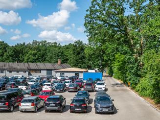 Außenparkplatz SCD-Parking 