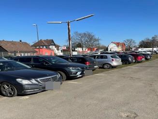 Außenparkplatz Langzeitparkplatz für Wohnmobile