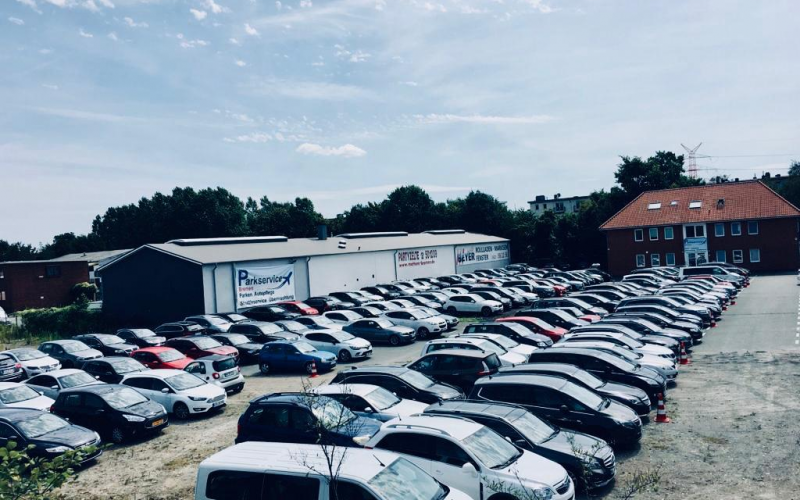 Außenparkplatz Parkservice Bremen