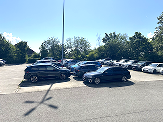 Außenparkplatz Parkoa Shuttle-Parken