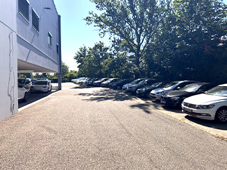 Außenparkplatz Parkoa Shuttle-Parken