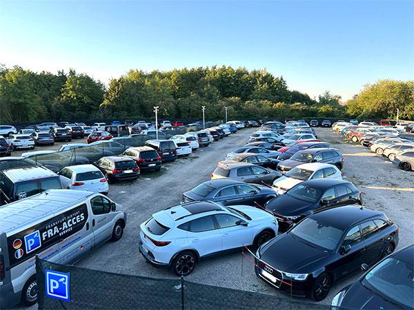 Außenparkplatz FRA-ACCES Shuttle