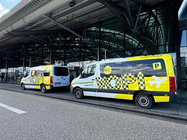 Außenparkplatz ParkandGo24 Shuttle
