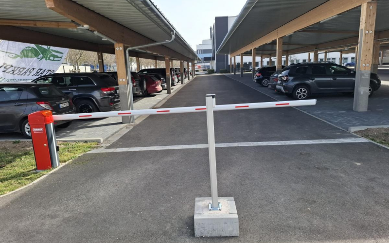 Carport Starparkplatz Carport Shuttle