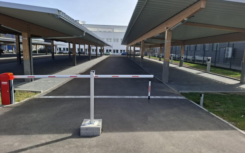 Carport Starparkplatz Carport Shuttle