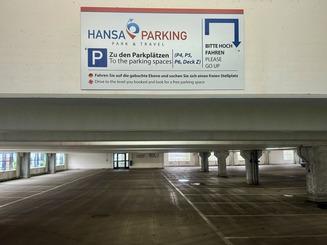 Parkdeck HANSA PARKING - P6 (Oberdeck)