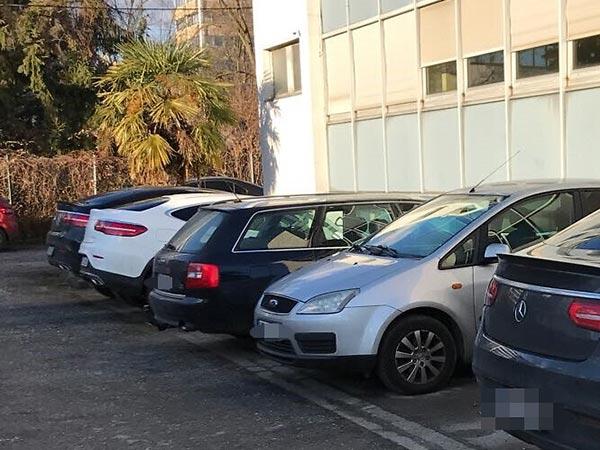 Außenparkplatz Parkzone24 Shuttle
